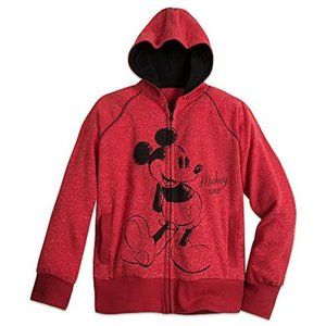 Mickey Mouse Full Zip Hoodie-Women's XS